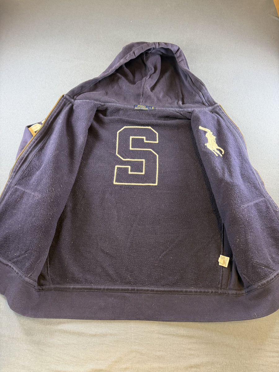 Polo Ralph Lauren Hoodie met rits blauw