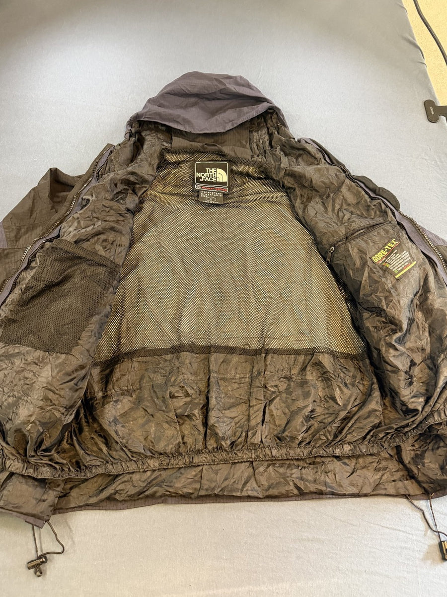 Blauwe The North Face Summit Series regenjas (shelljas / outdoorjack), maat L