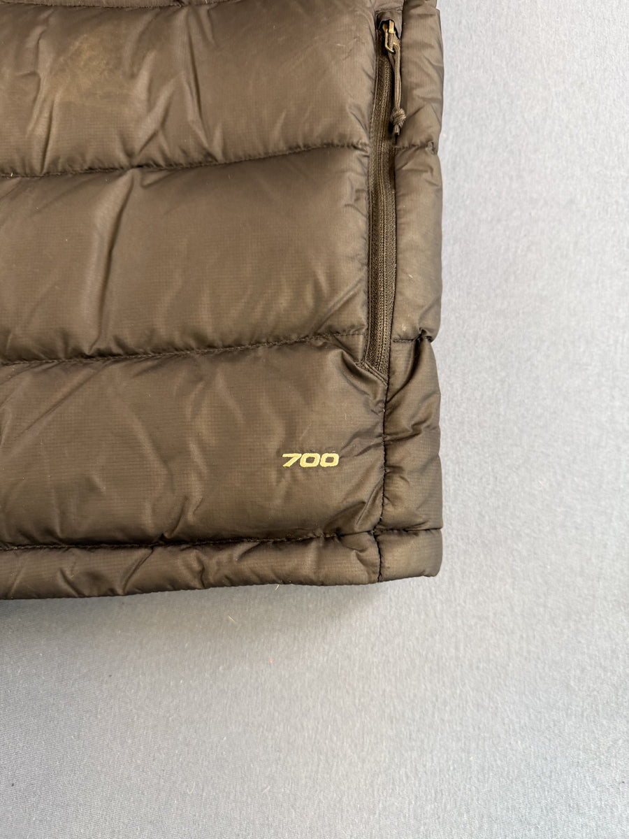 Zwart The North Face gilet (bodywarmer / puffervest) heren - maat L, 700 fill dons