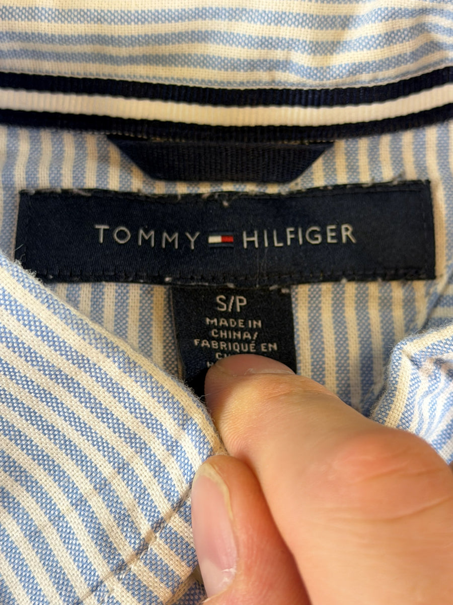 Tommy Hilfiger Blouse blauw gestreept