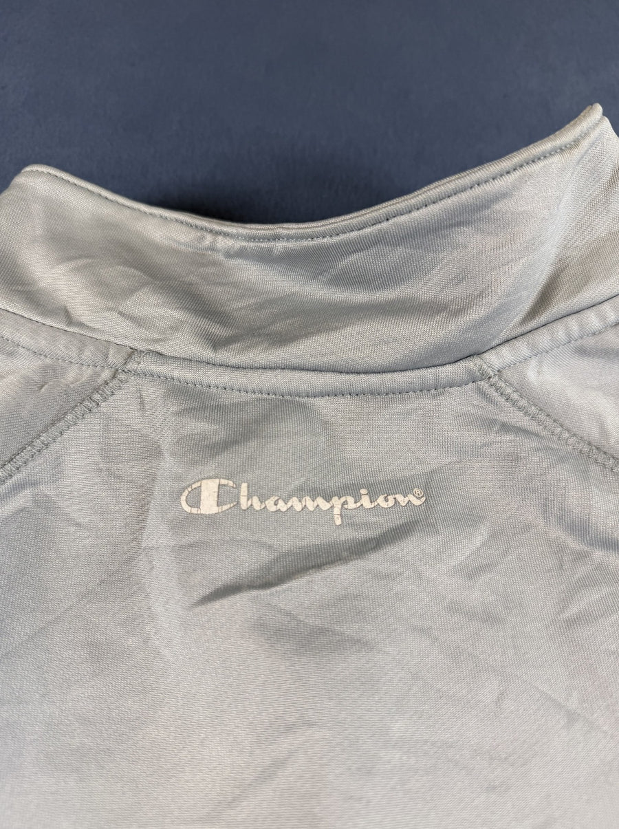 Blauwe Champion sportsweater met halve rits (quarter zip / trainingstrui), heren maat XL