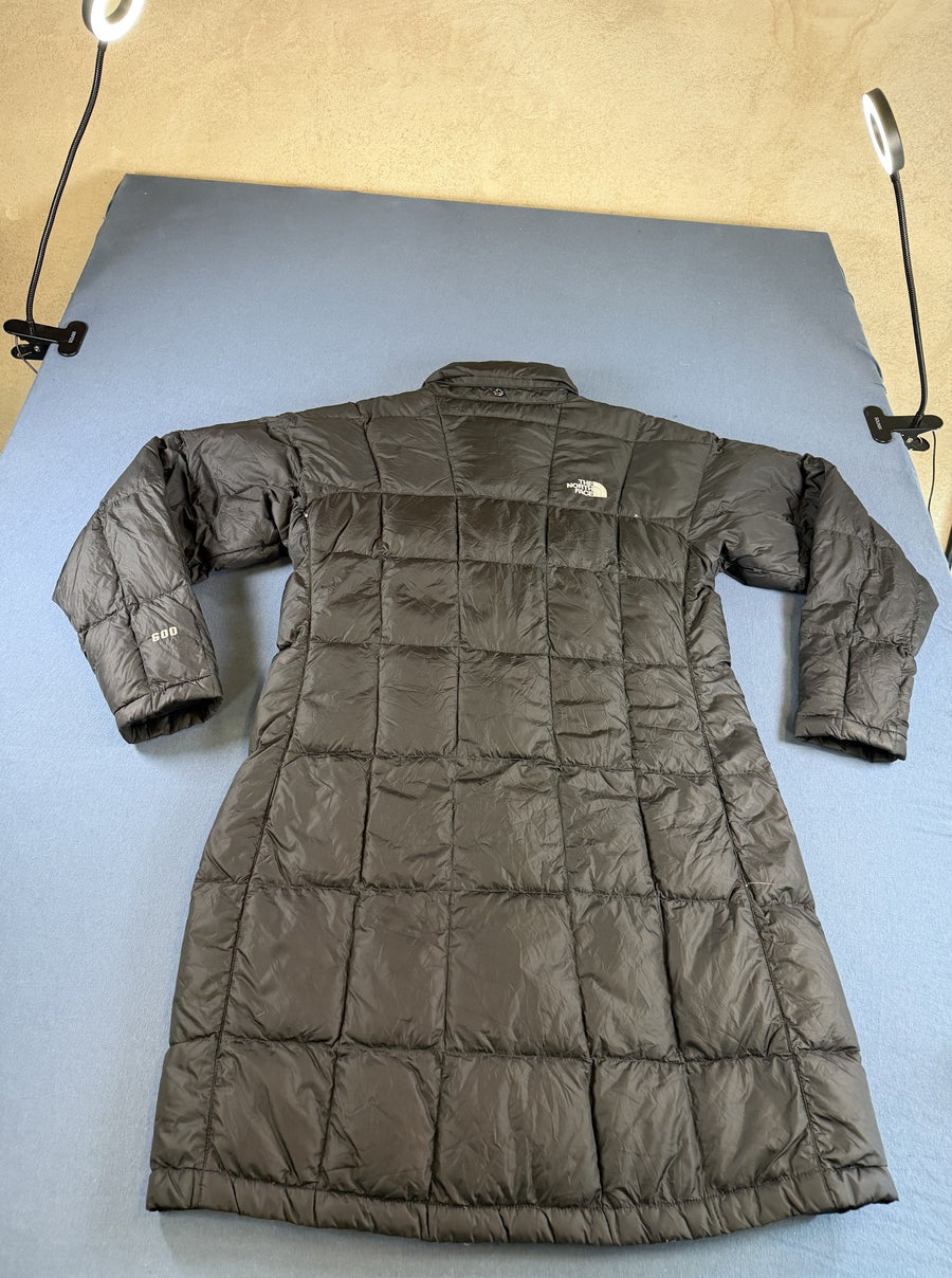 Zwart – The North Face donsjas maat L (gewatteerde winterjas / parka, 600 fill)