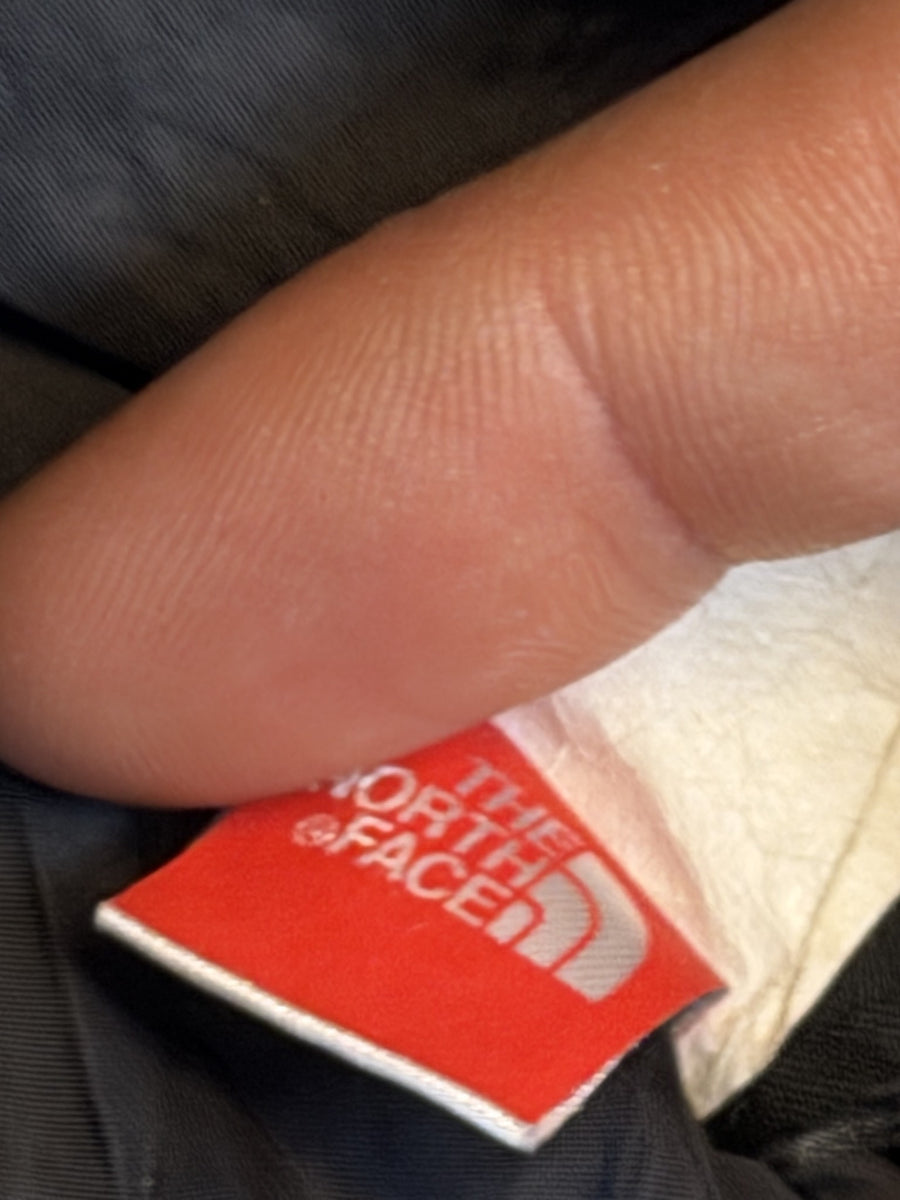 The North Face Gewatteerde jas grijs
