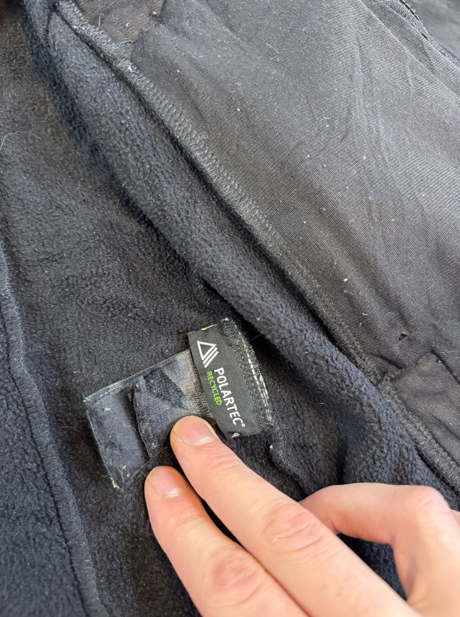 Zwarte fleecetrui (fleecevest) van The North Face – maat S