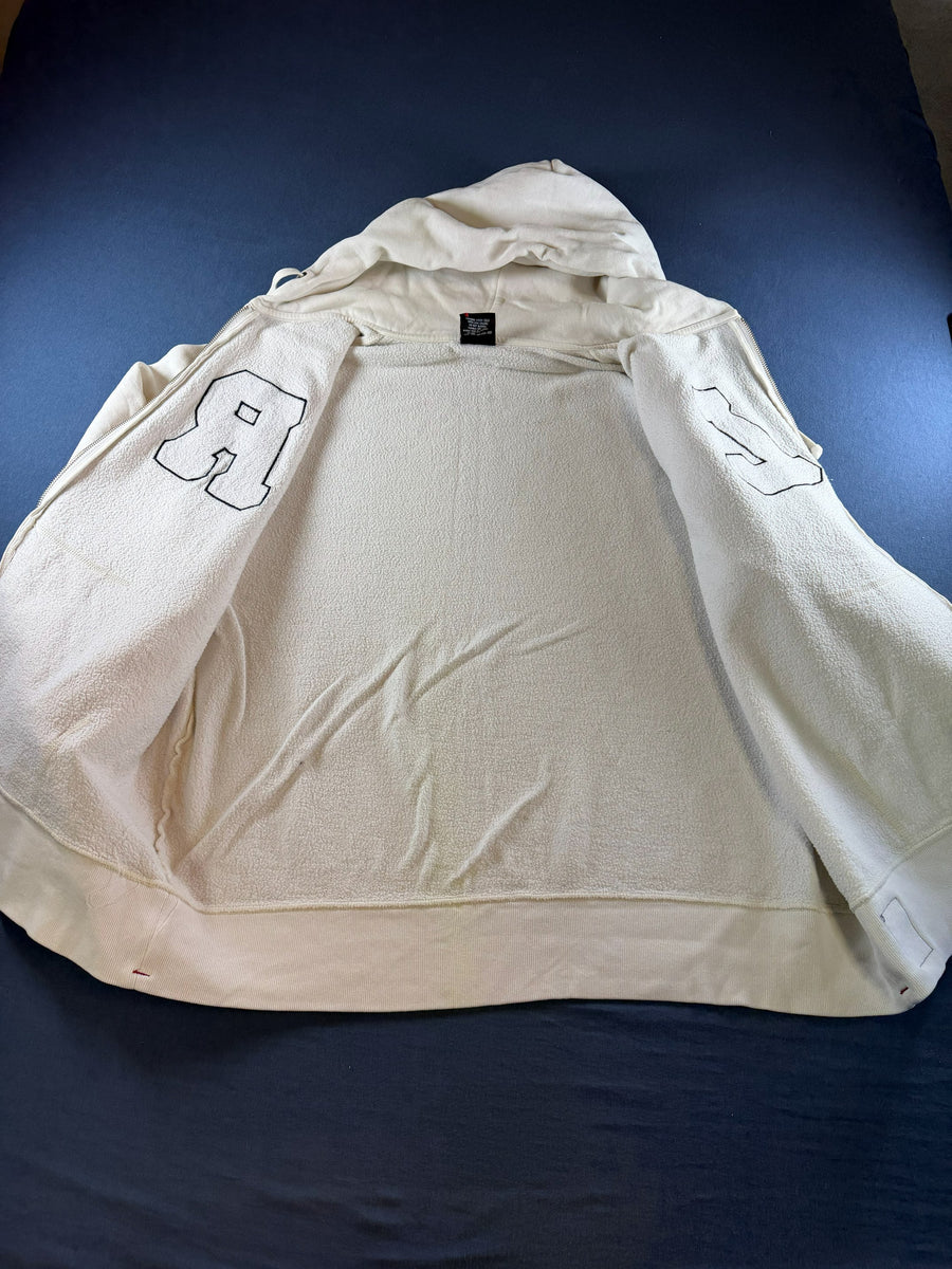 Ralph Lauren Hoodie met rits wit print