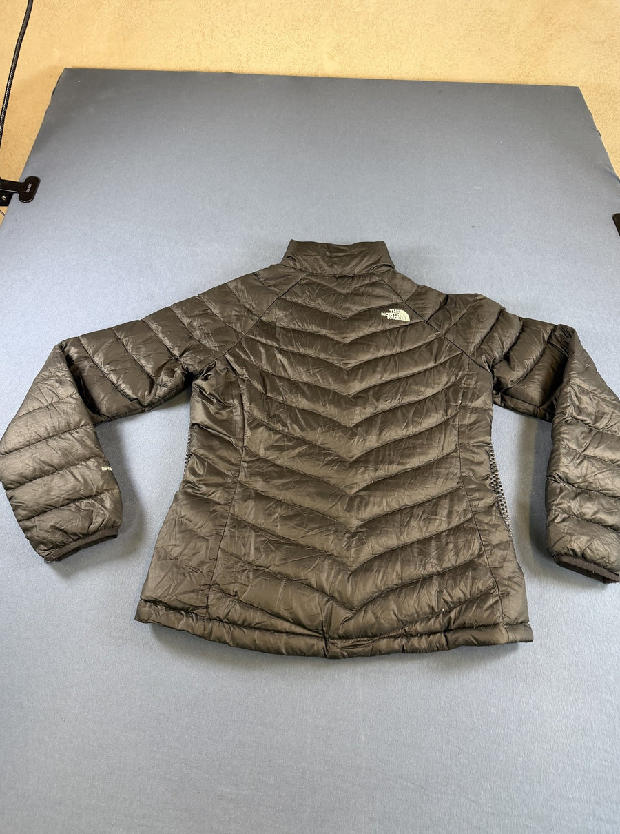 Zwarte donsjas van The North Face (puffer jas), dames maat S, 550 fill