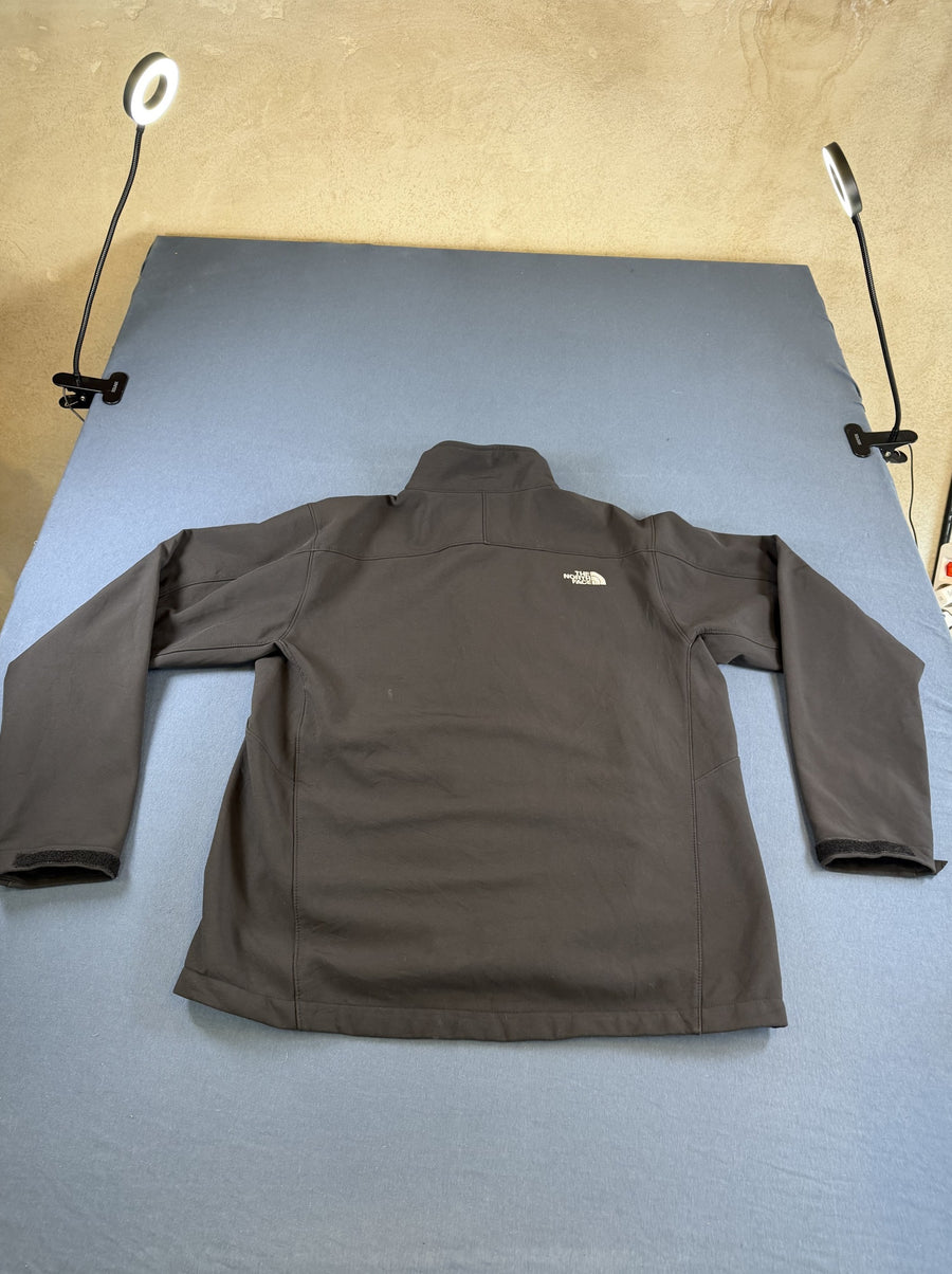 Zwarte The North Face outdoorjas heren (Gore-Tex regenjas / shelljas), Summit Series, maat L