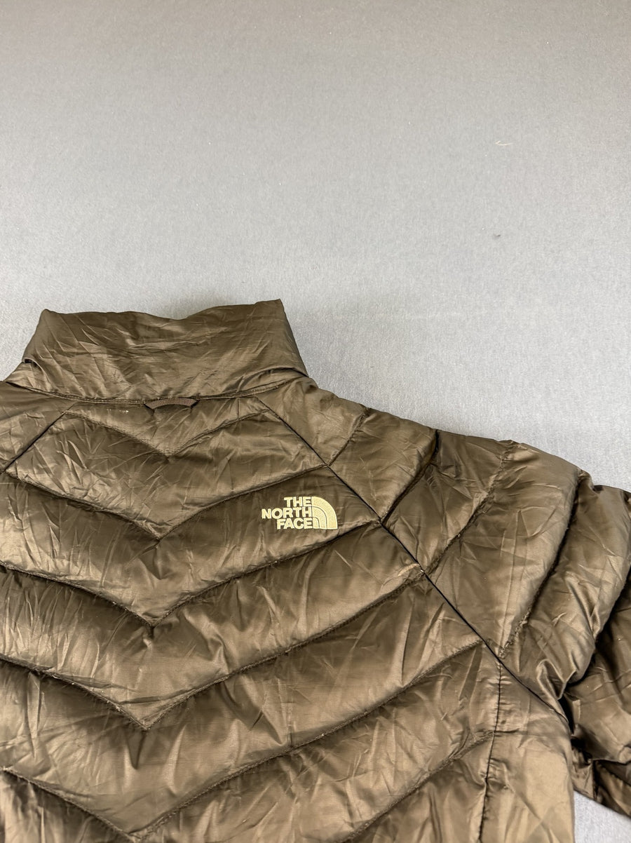 Zwarte donsjas van The North Face (puffer jas), dames maat S, 550 fill