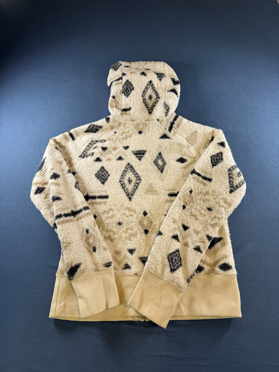 The North Face Fleece vest beige print