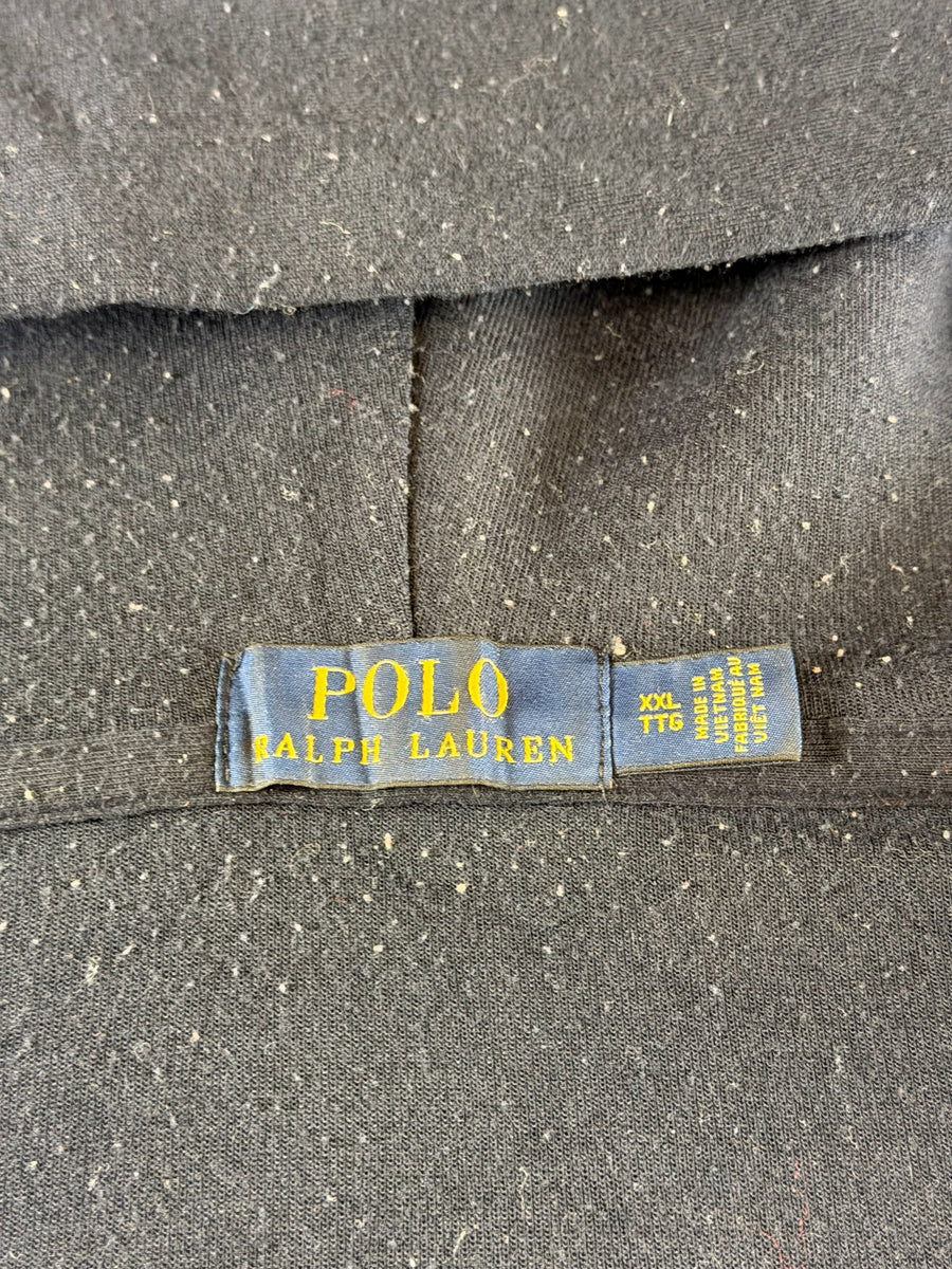 Polo Ralph Lauren Hoodie met rits blauw gemêleerd