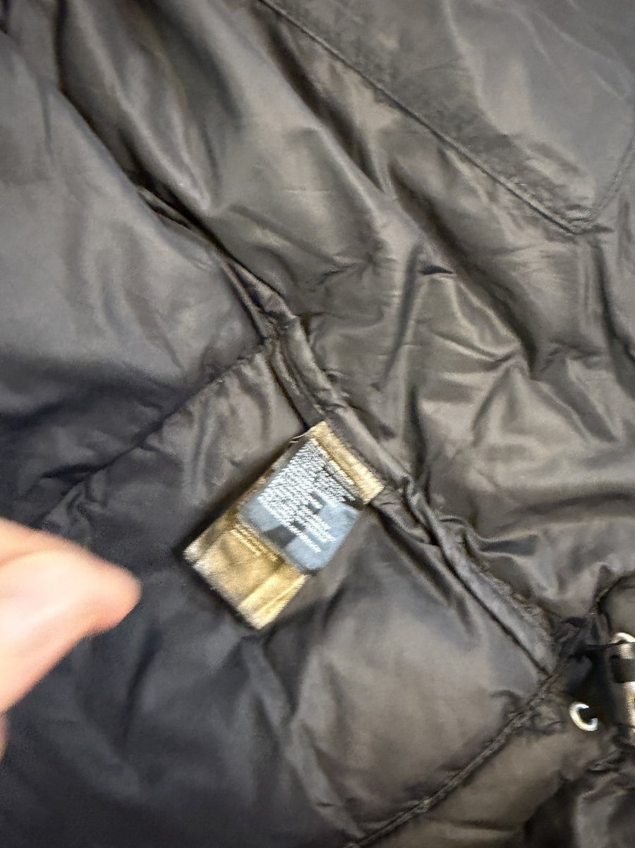 Zwarte donsjas The North Face (gewatteerd winterjack / puffer), maat XL, 700 fill dons