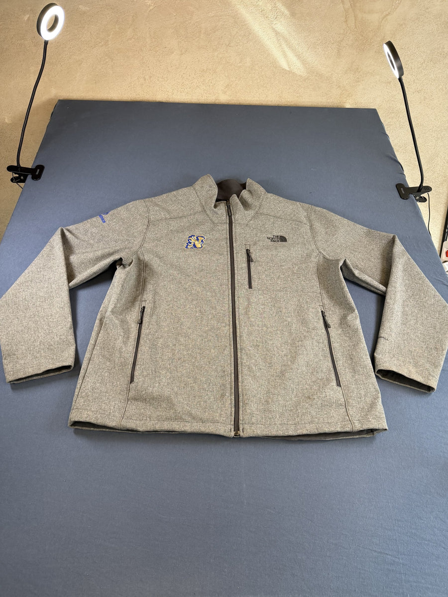 Grijs The North Face softshell (fleecevest / fleecetrui), heren maat XL